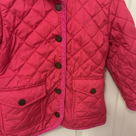 Ralph Lauren girls pink puffer jacket size 2T - Picture 7 of 8